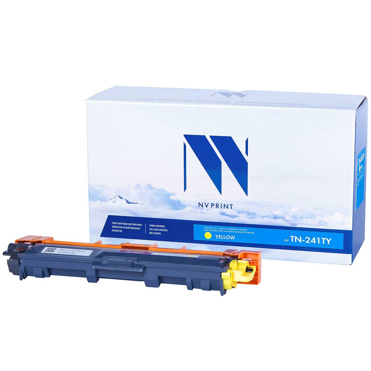 

Картридж для лазерного принтера NV Print TN241TY, Yellow, Желтый, NV-TN241TY