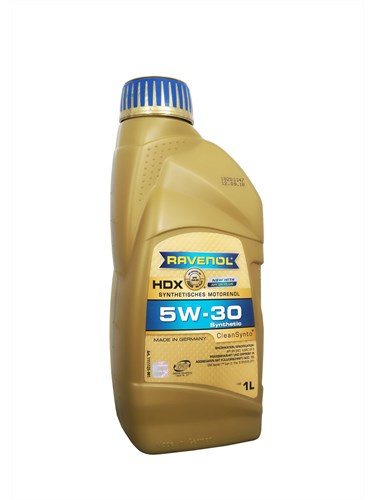 фото Моторное масло ravenol hdx sae 5w-30 (1л) ravenol арт. 4014835858541