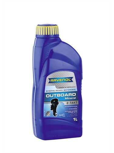 Моторное масло Ravenol Outboard Castor 2T 5W40 1 л