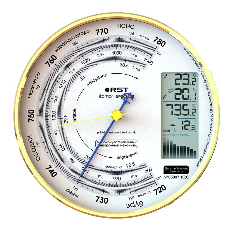 Барометр rst. Барометр RST 05807. Барометр-анероид электронный. Метеостанция rst05807. Погодная станция iq776 (rst88776).