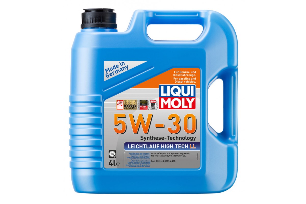 

Моторное масло Liqui Moly Leichtlauf High Tech LL 39006C 5W30 4л, Leichtlauf High Tech LL