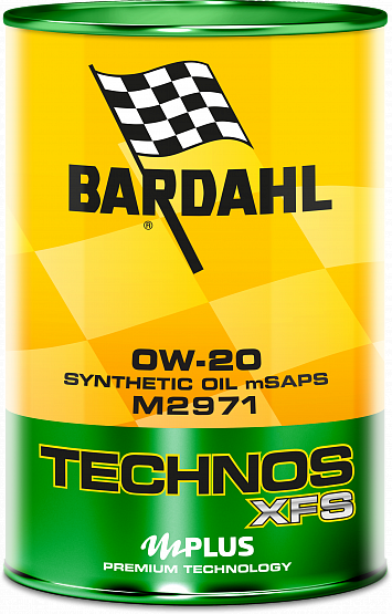 Моторное масло BARDAHL Technos XFS M 0W20 1л