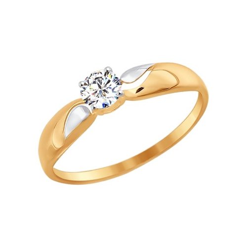 

Кольцо из золота р. , SOKOLOV 016946, фианит, 016946