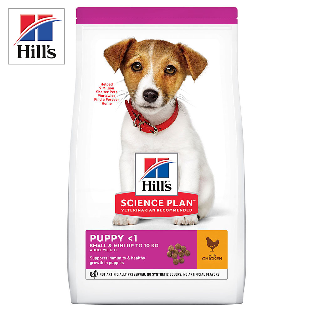 

Сухой корм для щенков Hill's Science Plan Puppy Small & Mini, с курицей, 3кг, Science Plan Puppy Small & Mini