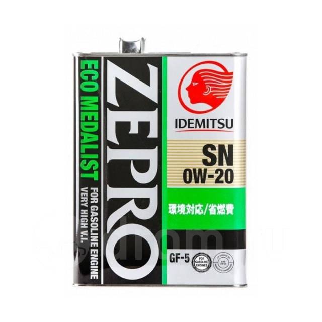 фото Масло idemitsu zepro eco medalist 0w20 sn/gf-5 (4л)