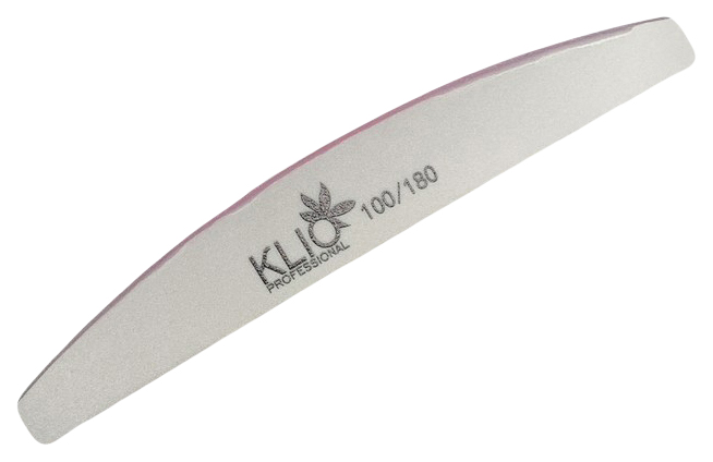 

Баф полукруглый Klio Professional 100/180 Серый, для шлифовки искусственных ногтей