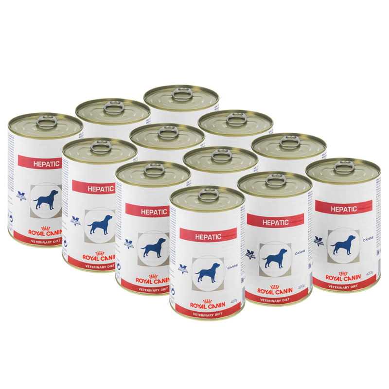 фото Консервы для собак royal canin vet diet hepatic, при заболеваниях печени, птица,12шт, 420г