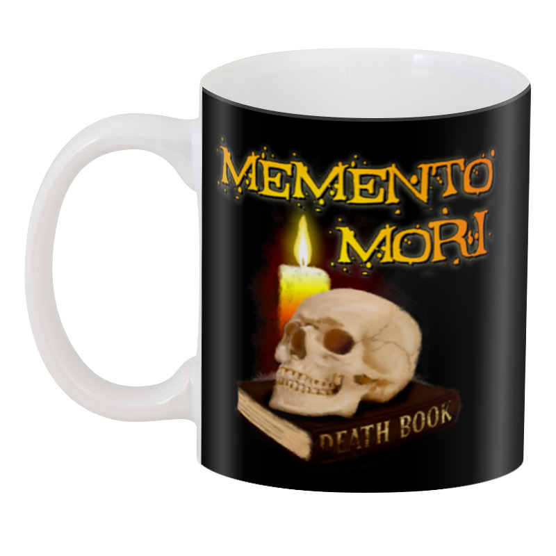 фото Кружка printio кружка memento mori. помни о смерти.