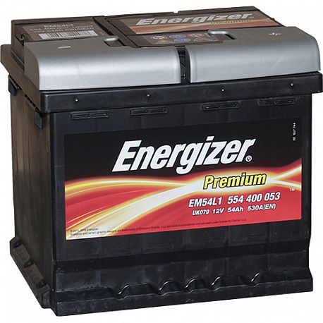 фото Аккумулятор легковой "energizer" premium 54ач о/п 554 400 053 l1