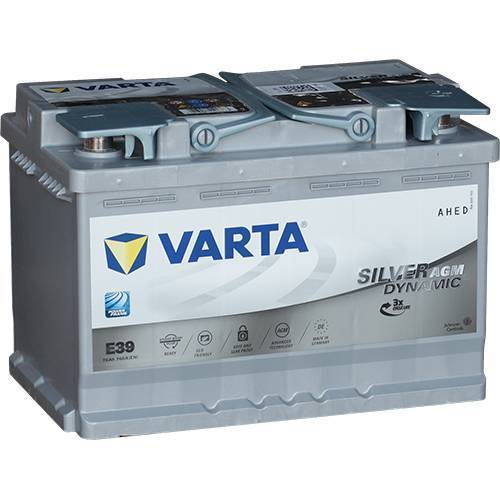 

Аккумулятор легковой "VARTA" Start-Stop Plus.AGM E39 (70Ач о/п) 570 901 076