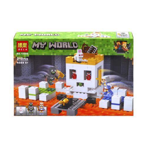 

Конструктор Майнкрафт My World Арена Череп 10988/33226 Lari Bela, 10988/33226