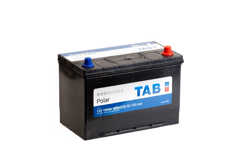 фото Аккумулятор легковой "tab" polar jis 95ач о/п 105d31l tab batteries