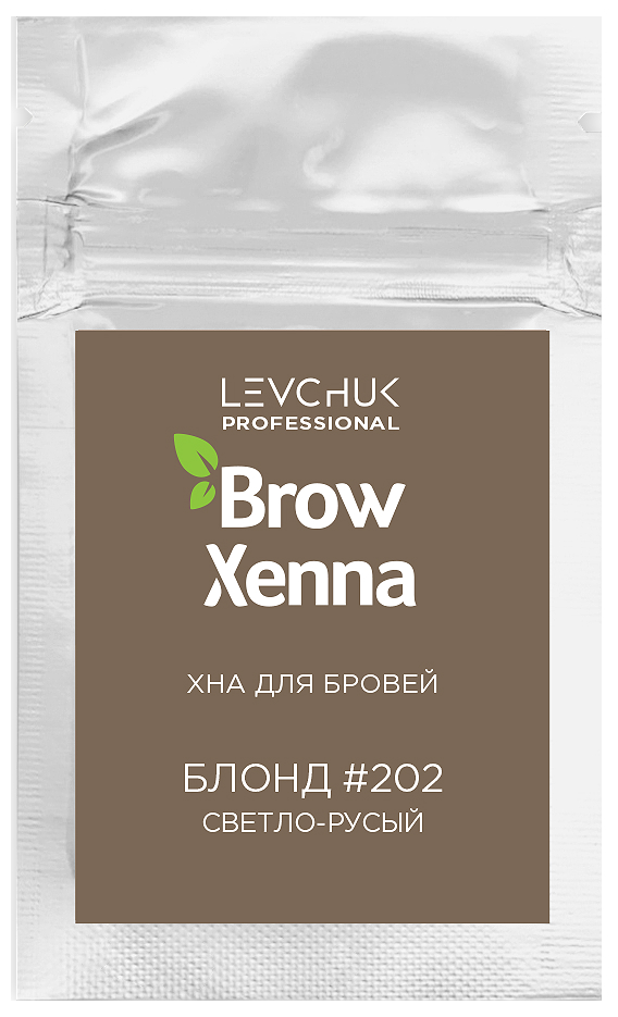 

Хна для бровей BrowXenna Блонд №202 Светло-русый блонд 6 г