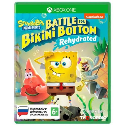 фото Игра spongebob squarepants: battle for bikini bottom - rehydrated для xbox one thq nordic