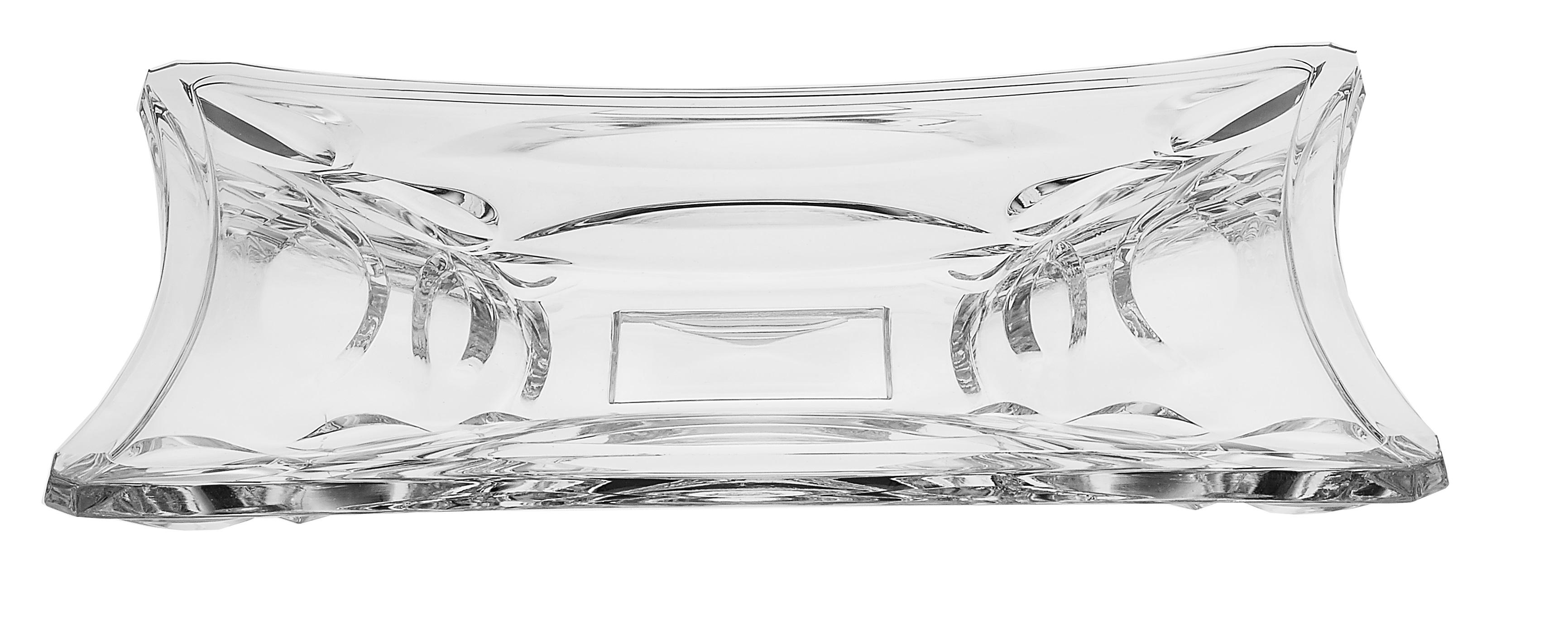 фото Тарелка crystal bohemia x-lady 19 см хрусталь