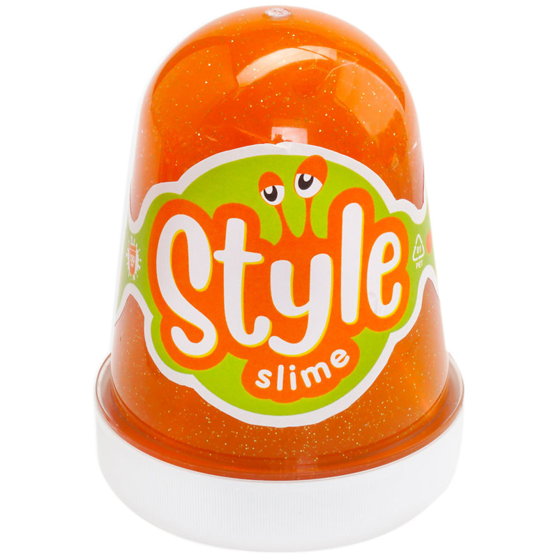 Style Slime блестящий Оранжевый с ароматом апельсина, 130 мл LORI