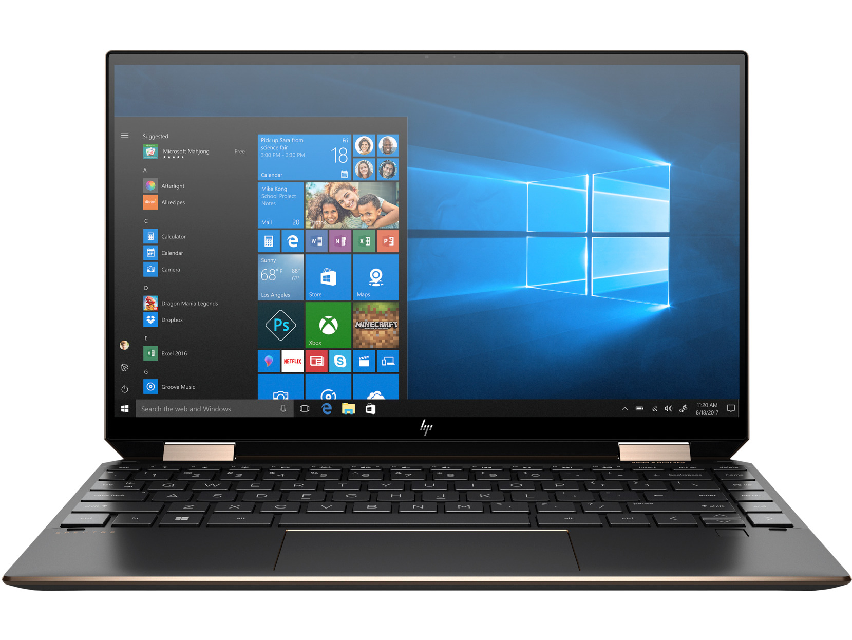 фото Ноутбук-трансформер hp spectre x360 13-aw2003ur 29y50ea