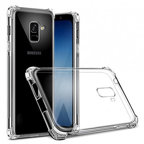 фото Чехол king kong armor для samsung a730 galaxy a8+ (2018) transparent