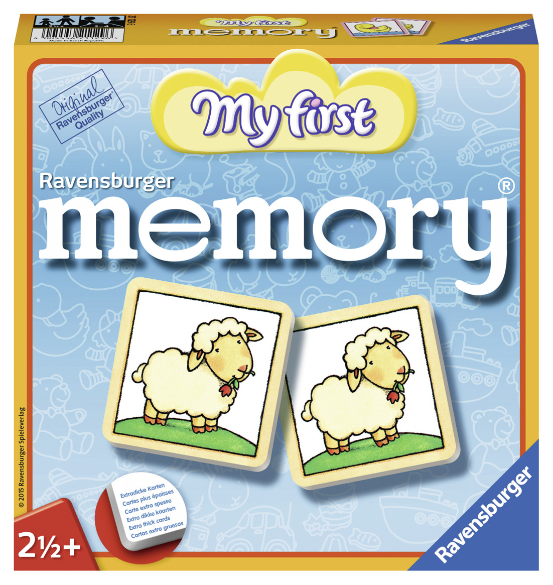 

Игра мемори Ravensburger Первый мемори