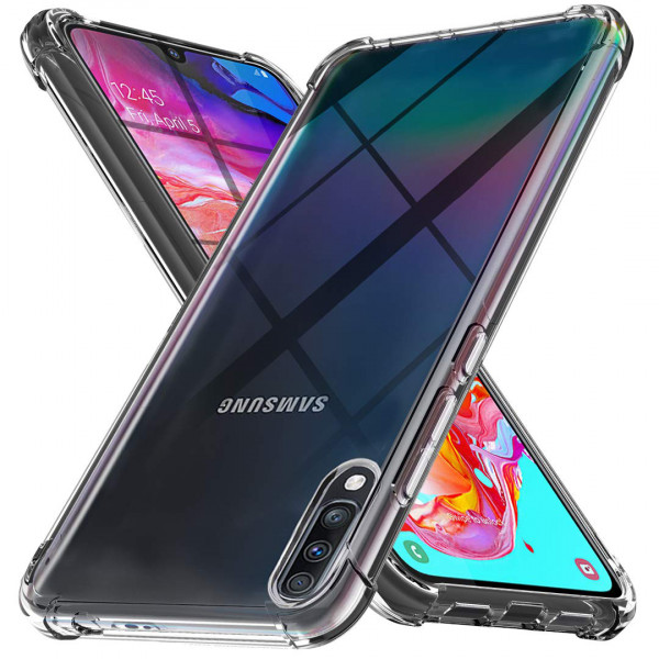 фото Чехол king kong armor для samsung galaxy a70 (a705f) transparent