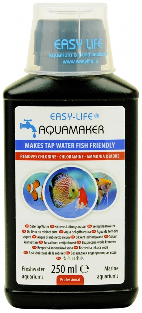

Кондиционер для очистки воды в аквариуме и пруду EASY LIFE AquaMaker, 250мл, AquaMaker
