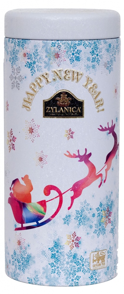 

Чай Zylanica "Happy New Year!", White, Ded Moroz, чёрный листовой, 100 гр