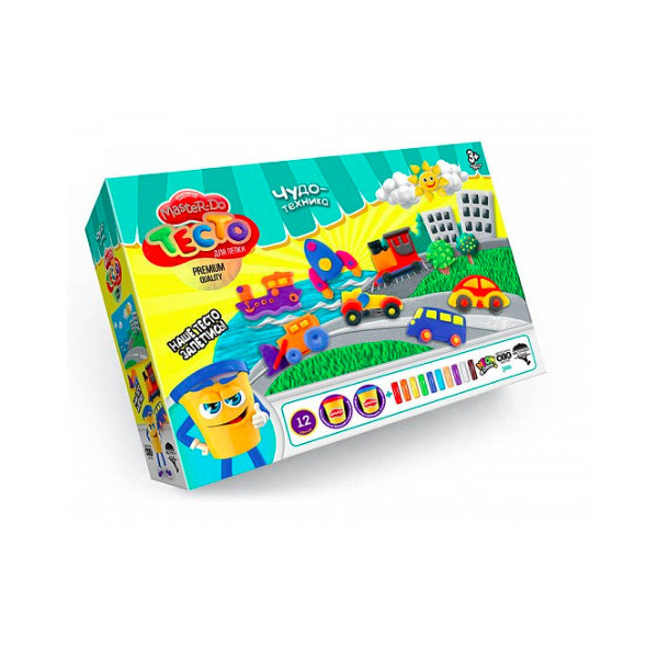 фото Тесто для лепки danko toys master do техника 12 цветов