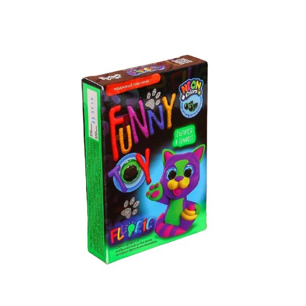 

Воздушный пластилин Danko Toys Fluoric Котик