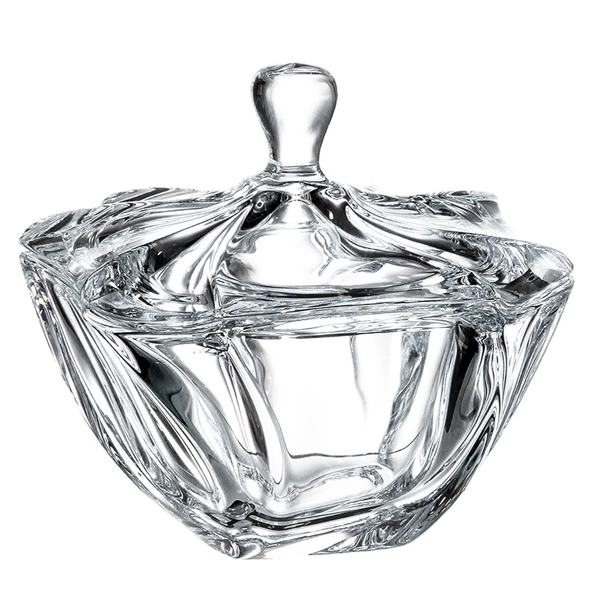 

Конфетница с крышкой Crystalite Bohemia Neptune19 см