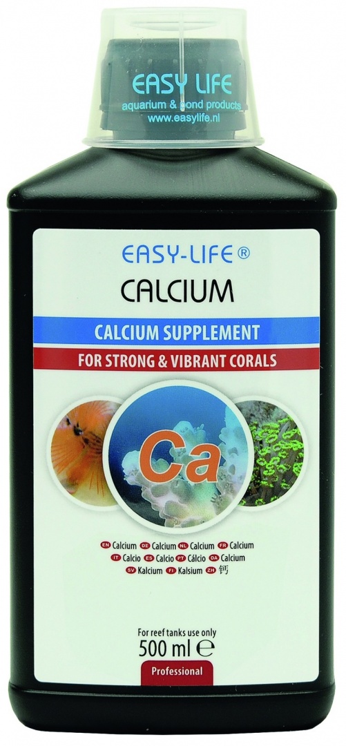 фото Добавка для компенсации дефицита кальция в аквариумной воде easy life calcium, 500мл
