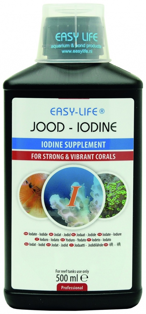 фото Добавка для компенсации дефицита йода в акваримной воде easy life jood-iodine, 500мл