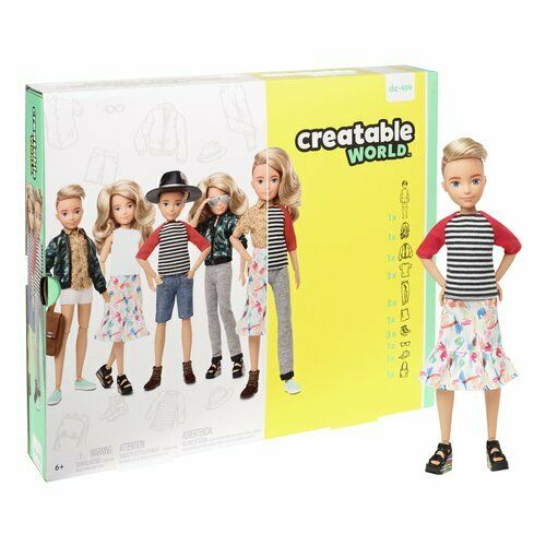 

Кукла Creatable World Deluxe Character Kit Customizable Doll Mattel 19289