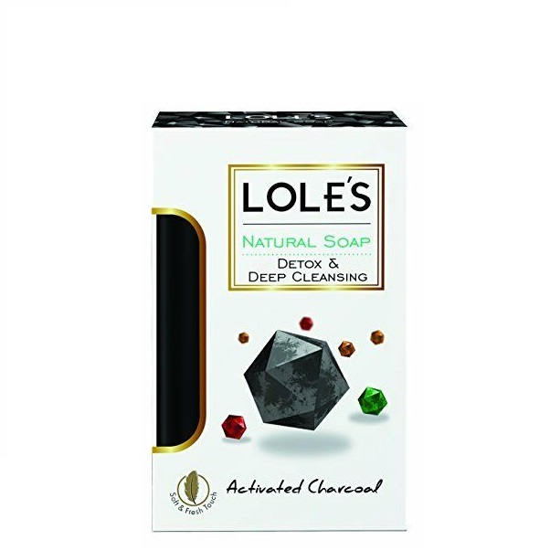 

Т/мыло LOLE'S LUXURY NATURAL с углём, 150г