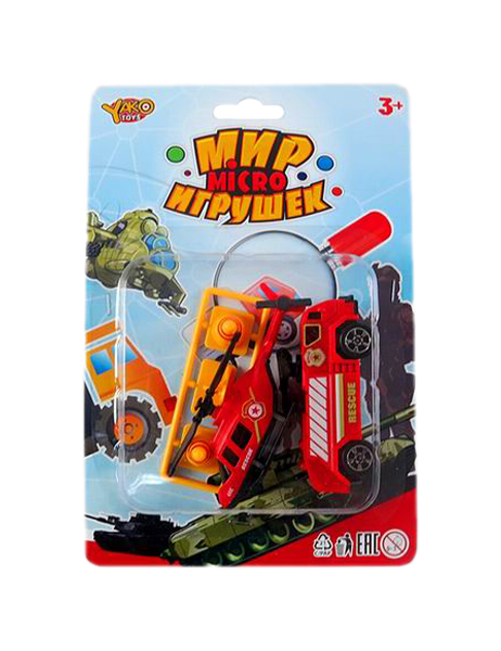 

Набор машинок Yako Toys M9397 2 шт, Разноцветный
