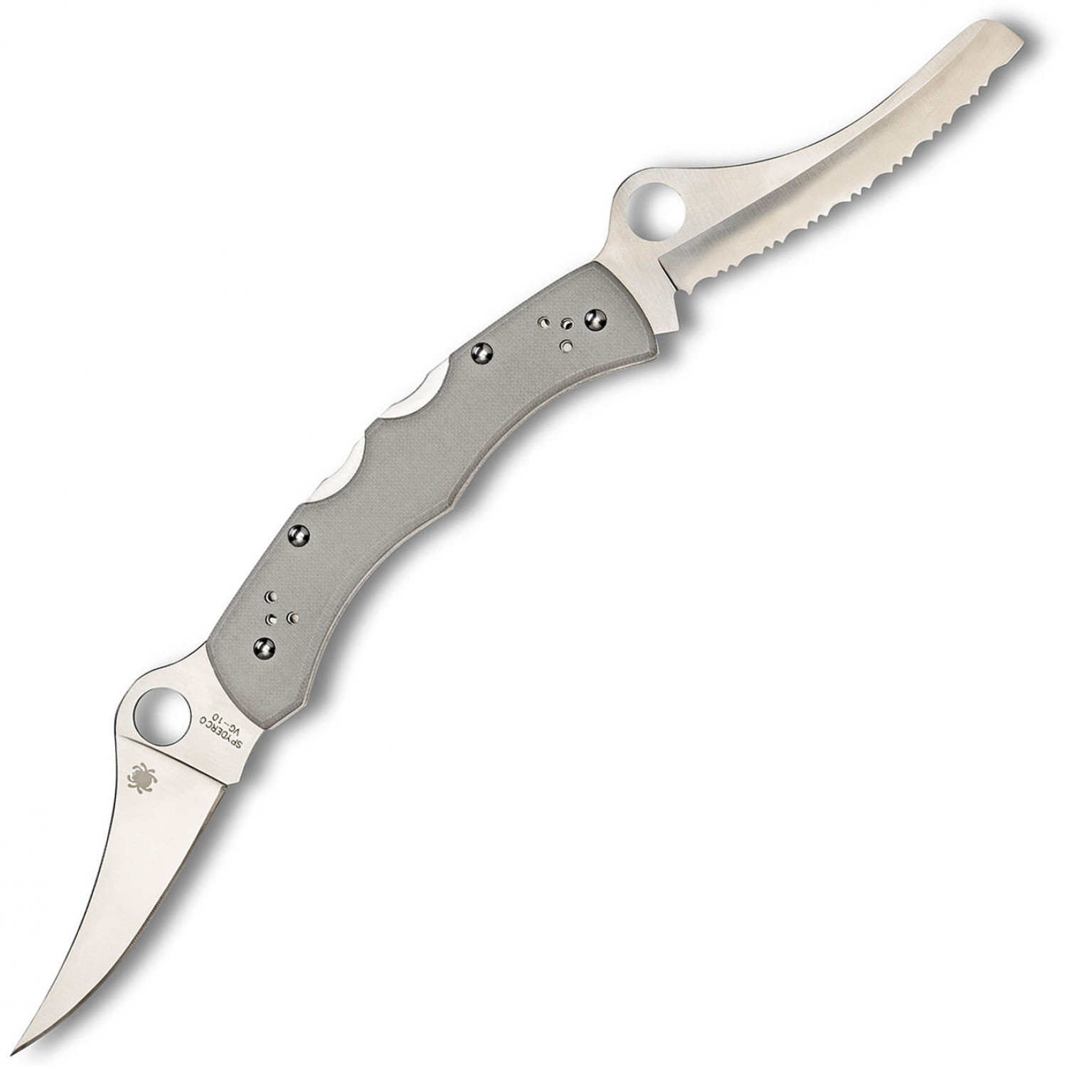 

Туристический нож Spyderco 44GPSGY, grey, Серебристый, 44GPSGY