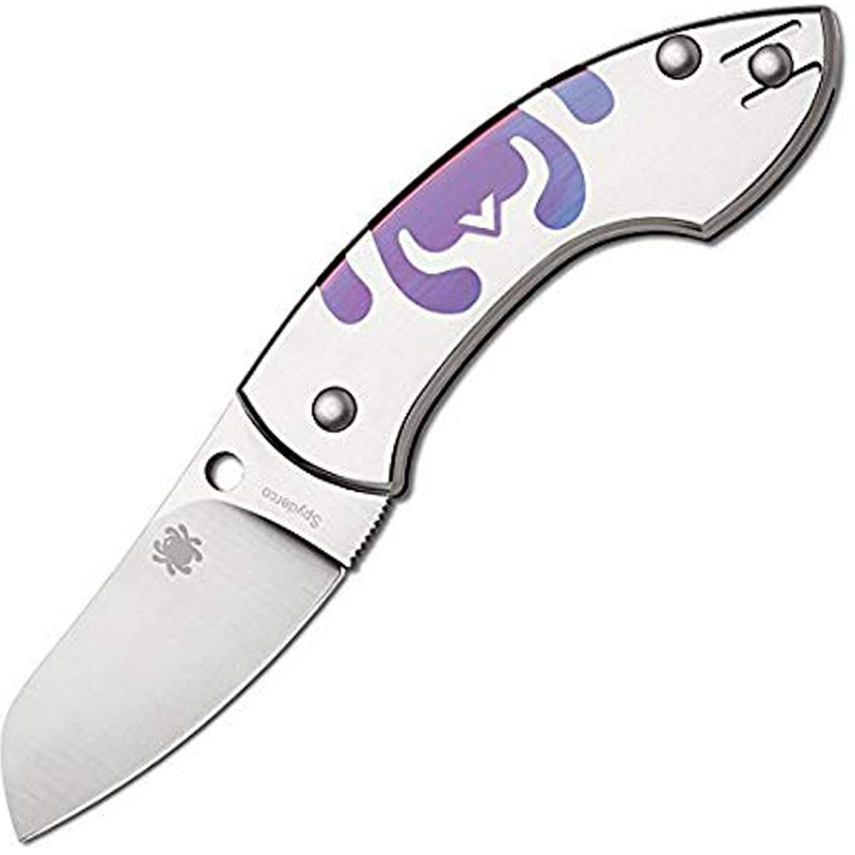 

Туристический нож Spyderco Pingo, stainless, Серебристый, Pingo