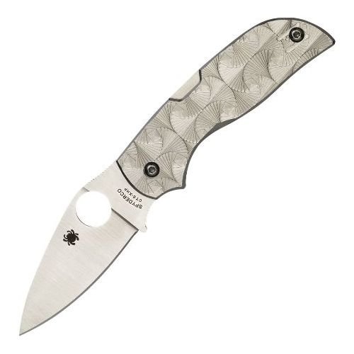 Туристический нож Spyderco Chaparral, silver