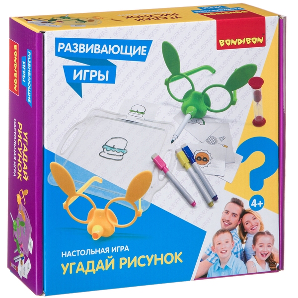 фото Настольная игра bondibon угадай рисунок
