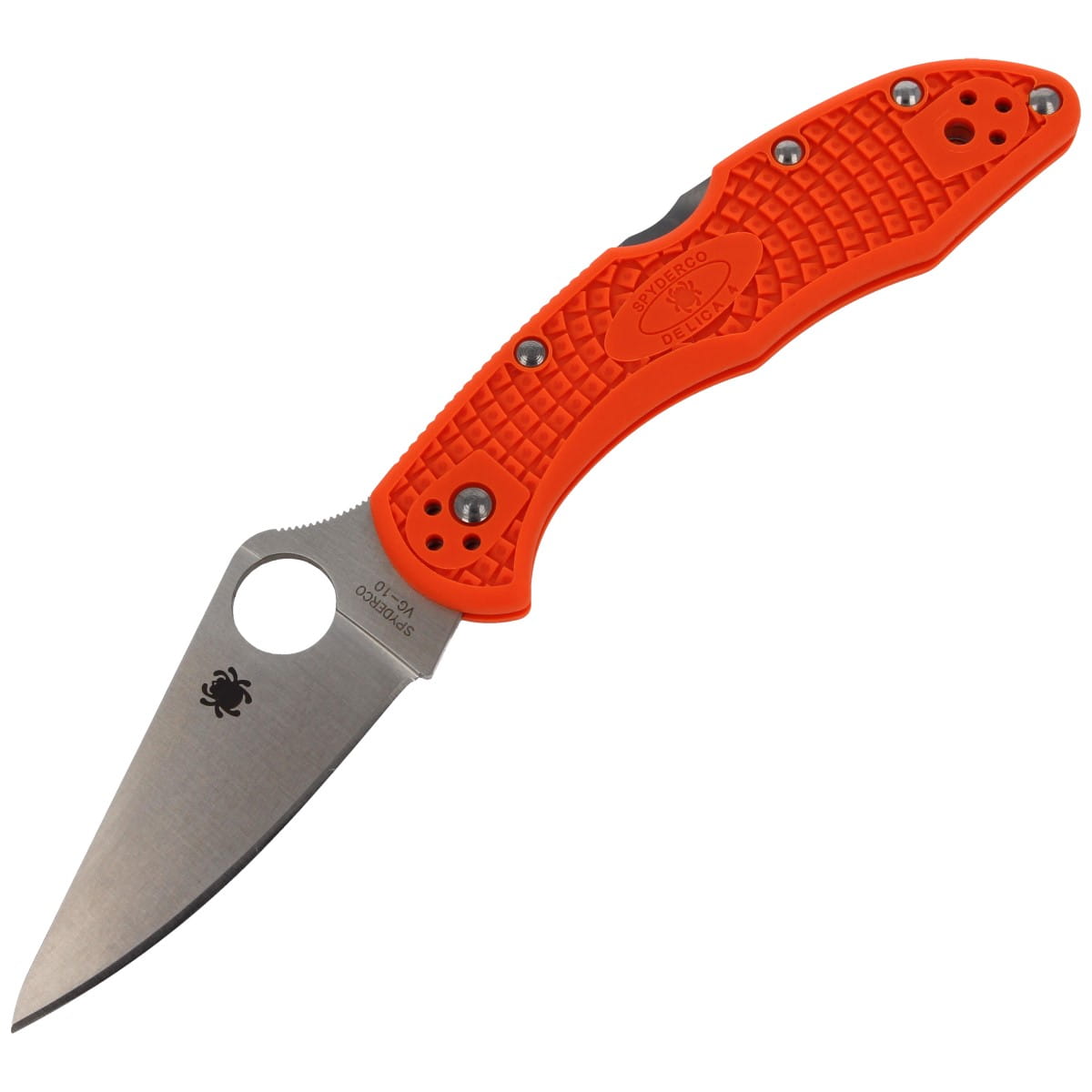 Туристический нож Spyderco Delica 4, orange