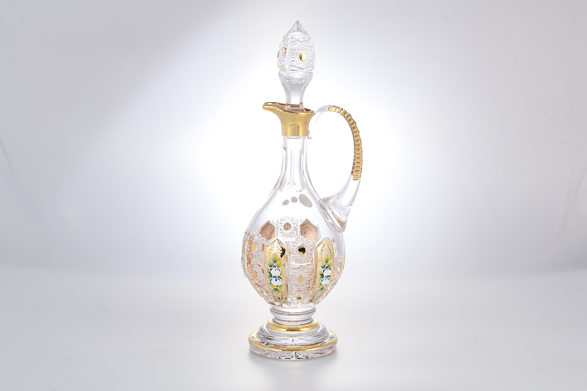 фото Графин золото bohemia max crystal