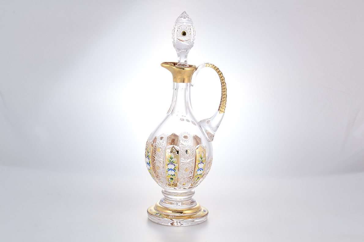 фото Графин золото bohemia max crystal
