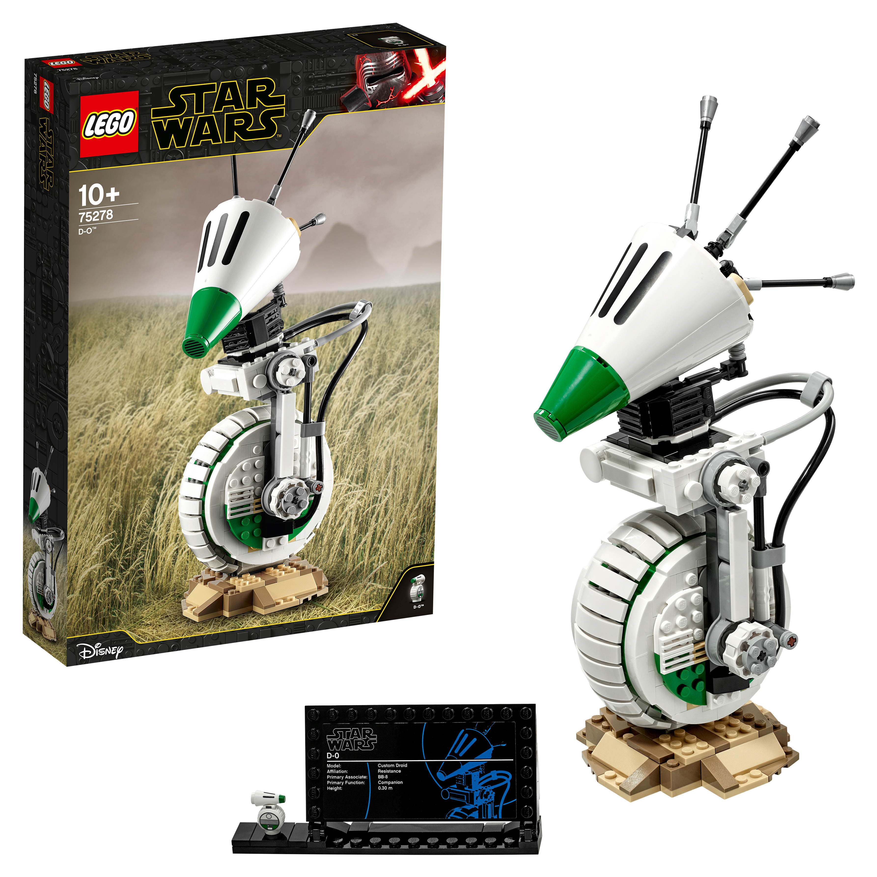 Конструктор LEGO Star Wars Дроид D-O 75278 странник по звездам the star rover 4 уровень