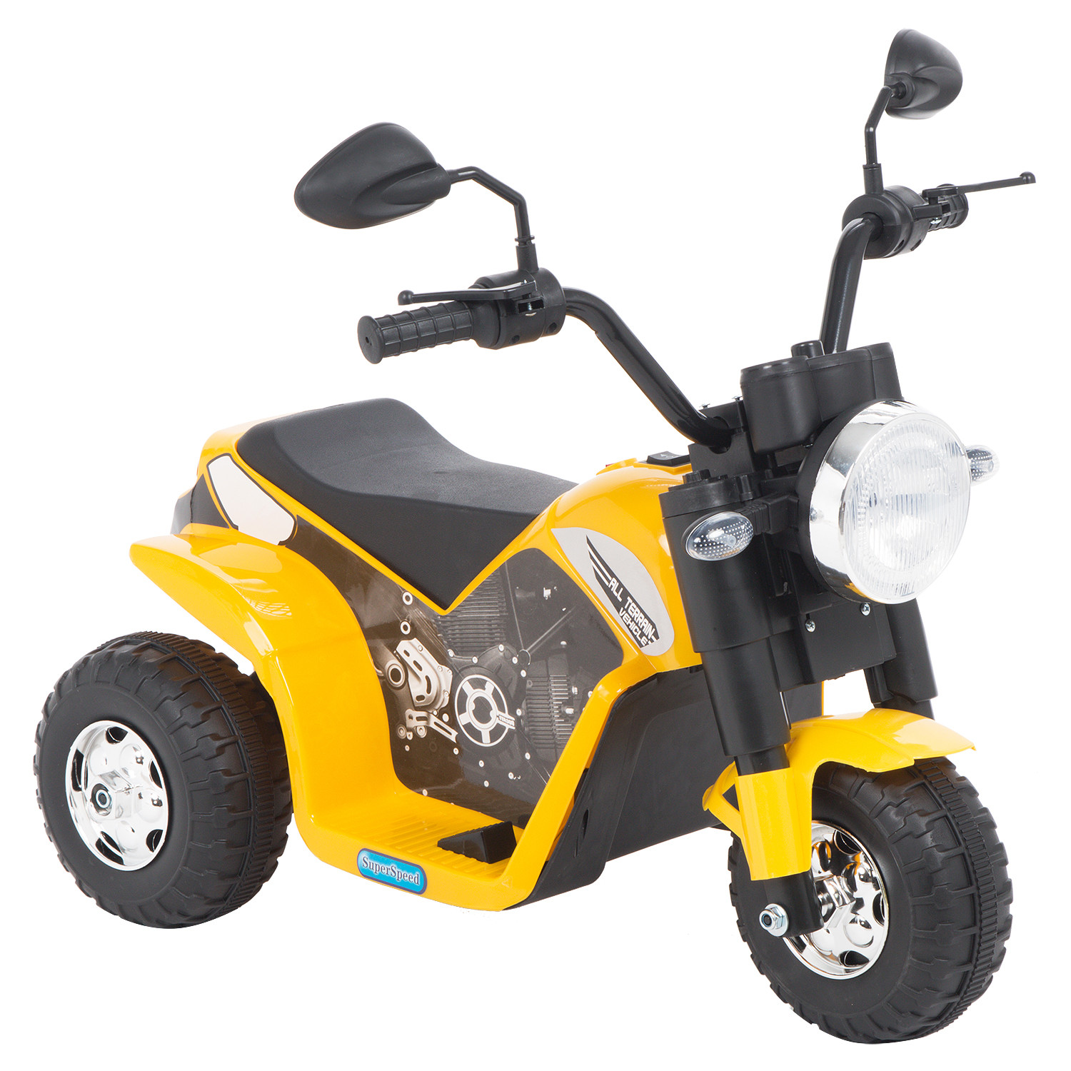 

Мотоцикл Weikesi TC-916-4 желтый