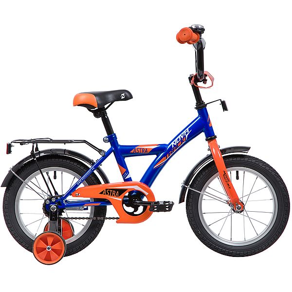 

Велосипед Novatrack Astra синий 14"