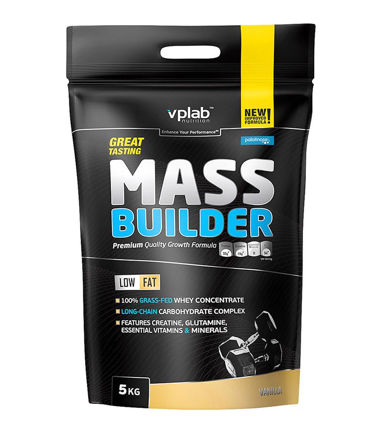 фото Гейнер nature's way mass builder, 5000 г, vanilla