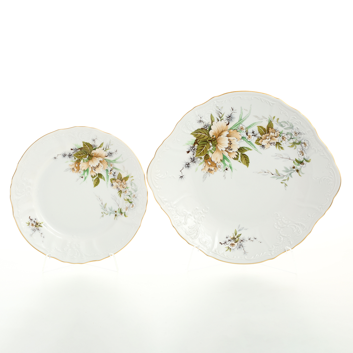 

Набор для торта Bernadotte Зеленый цветок 7 предметов