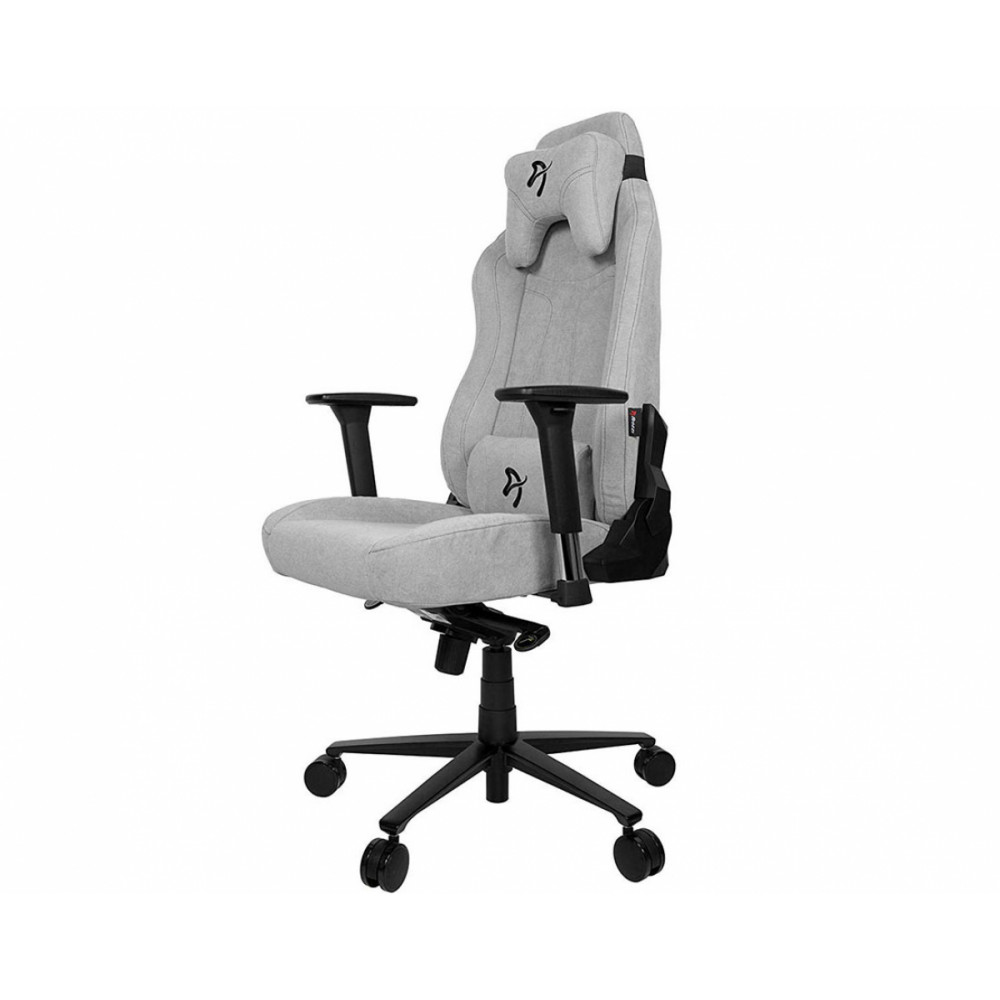 фото Игровое кресло arozzi vernazza soft fabric light grey vernazza-sfb-lg, серый