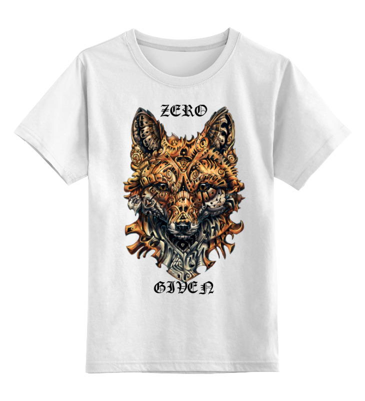 

Детская футболка Printio Zero fox given цв.белый р.104, 0000000755431