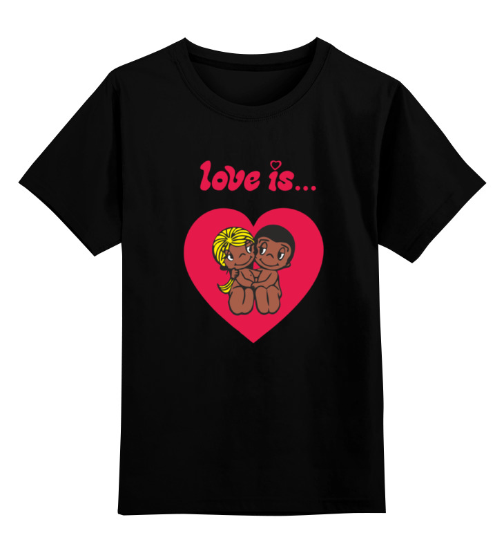 

Детская футболка Printio Love is... цв.черный р.104, 0000000753580