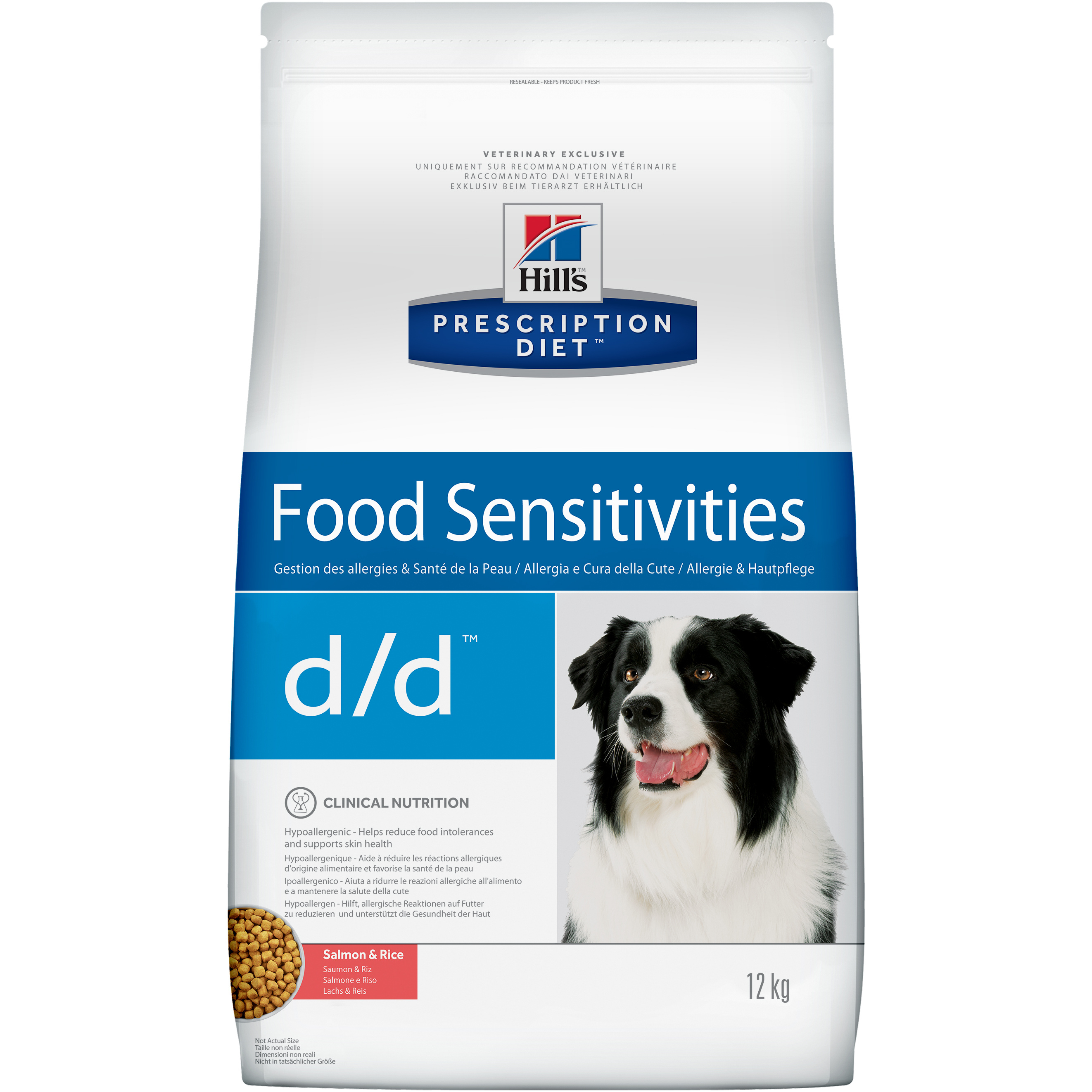 фото Сухой корм для собак hill's prescription diet d/d food sensitivities, лосось, 12кг
